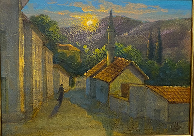 Viktor Schevchenko imzalı tablo — Yağlı Boya, 21×29 cm, 3.000 TL müzayede satışı