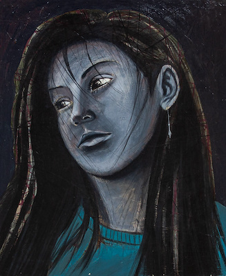 Hakan Ada imzalı tablo — Yağlı Boya, 60×50 cm, 10.000 TL müzayede satışı