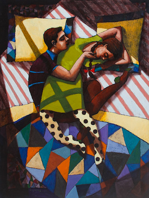 Kadir Öztoprak imzalı tablo — Yağlı Boya, 100×75 cm, 42.500 TL müzayede satışı