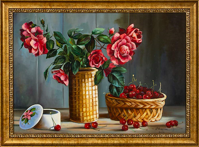 P. Rassam imzalı tablo — Yağlı Boya, 50×70 cm, 5.000 TL müzayede satışı