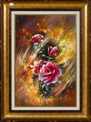Alaz imzalı tablo — Yağlı Boya, 59×38 cm, 5.000 TL müzayede satışı