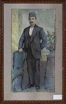 M. Cheveden imzalı tablo — Sulu Boya, 57×30 cm, 5.000 TL müzayede satışı