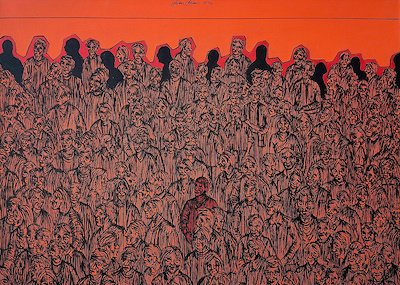Hakan Arıkan imzalı tablo — Yağlı Boya, 58×80 cm, 20.000 TL müzayede satışı