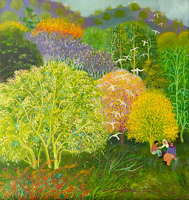 Meliha Düzağaç imzalı tablo — Yağlı Boya, 30×30 cm, 5.500 TL müzayede satışı
