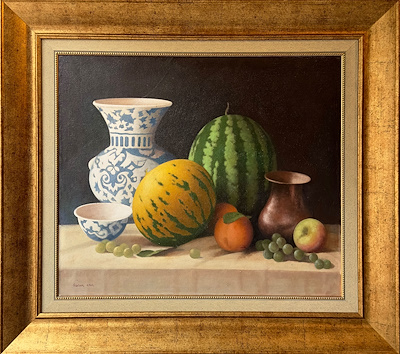 Sadık Erk imzalı tablo — Yağlı Boya, 50×60 cm, 10.000 TL müzayede satışı