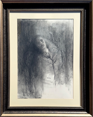 Mert Benlisoy imzalı tablo — 50×35 cm, 3.000 TL müzayede satışı