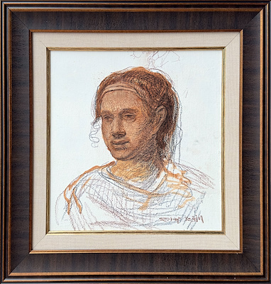 Sertap Yeğin imzalı tablo — Karışık Teknik, 30×30 cm, 30.000 TL müzayede satışı