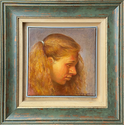 Sertap Yeğin imzalı tablo — Yağlı Boya, 20×20 cm, 27.500 TL müzayede satışı
