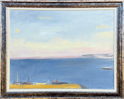 Cavit Atmaca imzalı tablo — Yağlı Boya, 60×80 cm, 20.000 TL müzayede satışı