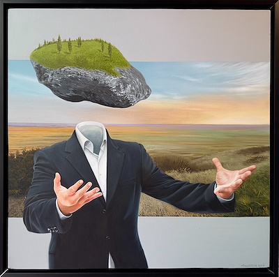 Adem Kipçak imzalı tablo — Yağlı Boya, 50×50 cm, 40.000 TL müzayede satışı