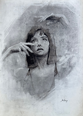 Mert Benlisoy imzalı tablo — 70×50 cm, 2.500 TL müzayede satışı