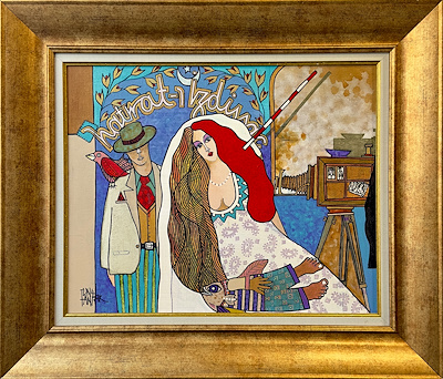 Tunç Tanışık imzalı tablo — Yağlı Boya, 40×50 cm, 15.000 TL müzayede satışı