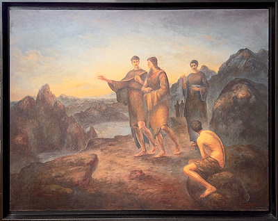 Hasan Baykuş imzalı tablo — Yağlı Boya, 90×120 cm, 25.000 TL müzayede satışı