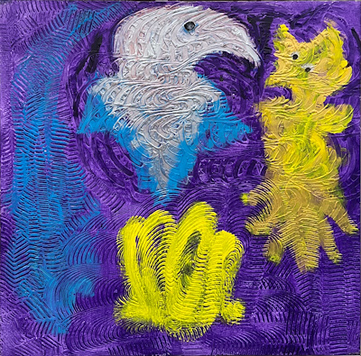 Ömer Uluç imzalı tablo — Yağlı Boya, 135×135 cm, 410.000 TL müzayede satışı