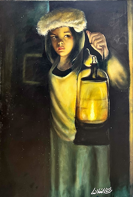 Cahit Gündoğdu imzalı tablo — Yağlı Boya, 100×70 cm, 2.250 TL müzayede satışı