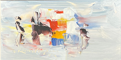 Kemal Topçu imzalı tablo — Yağlı Boya, 10×19 cm, 350 TL müzayede satışı