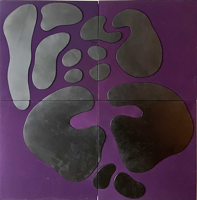 Mithat Şen imzalı tablo — Karışık Teknik, 200×200 cm, 42.500 TL müzayede satışı