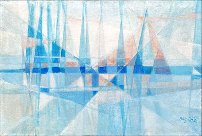 Ferruh Başağa imzalı tablo — Yağlı Boya, 56×86 cm, 115.000 TL müzayede satışı