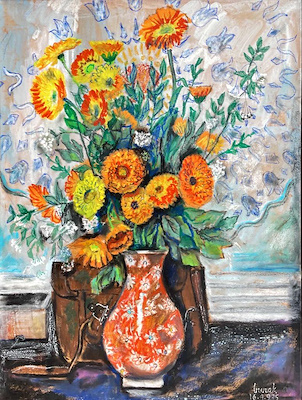 Cihat Burak imzalı tablo — Yağlı Boya, 65×50 cm, 115.000 TL müzayede satışı
