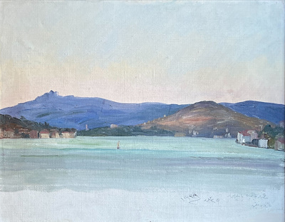 Şevket Dağ imzalı tablo — Yağlı Boya, 35×45 cm, 75.000 TL müzayede satışı