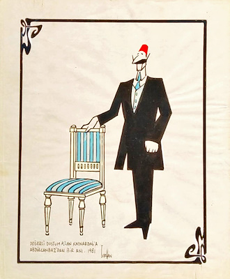 Turhan Selçuk imzalı tablo — Karışık Teknik, 29×23 cm, 27.500 TL müzayede satışı