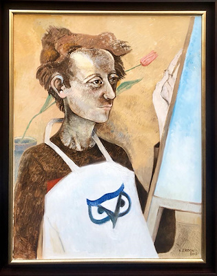 Neşe Erdok imzalı tablo — Yağlı Boya, 100×80 cm, 460.000 TL müzayede satışı