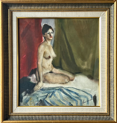 Victor Vasiliyeviç imzalı tablo — Guaj, 40×40 cm, 3.250 TL müzayede satışı