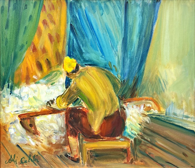 Ali Çelebi imzalı tablo — Yağlı Boya, 45×55 cm, 135.000 TL müzayede satışı