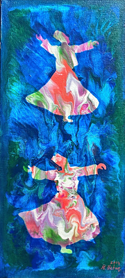 Rafet Öztan imzalı tablo — Akrilik Boya, 38×18 cm, 1.000 TL müzayede satışı