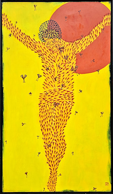 Selma Gürbüz imzalı tablo — Yağlı Boya, 200×115 cm, 400.000 TL müzayede satışı