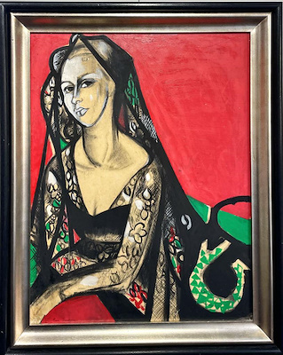 Eren Eyüboğlu imzalı tablo — Yağlı Boya, 65×50 cm, 255.000 TL müzayede satışı