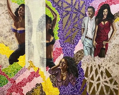 Hüseyin Ak imzalı tablo — Yağlı Boya, 120×150 cm, 14.000 TL müzayede satışı