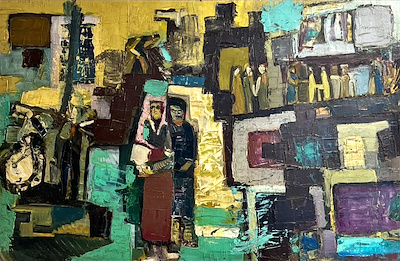 Mehmet Pesen imzalı tablo — Yağlı Boya, 53×80 cm, 155.000 TL müzayede satışı
