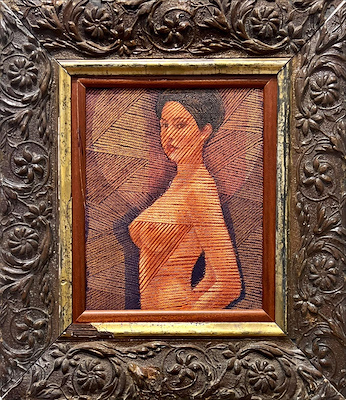 Haydar Ekinek imzalı tablo — Yağlı Boya, 26×23 cm, 37.500 TL müzayede satışı