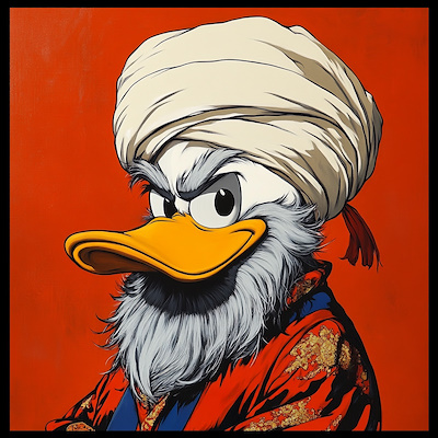 Emre Öztürk imzalı tablo — Karışık Teknik, 100×100 cm, 20.000 TL müzayede satışı