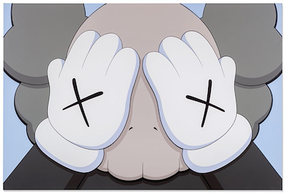 Kaws imzalı tablo — 120×180 cm, 55.000 TL müzayede satışı