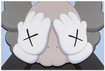 Kaws imzalı tablo — 120×180 cm, 19.000 TL müzayede satışı