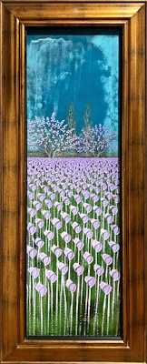 Murat Kurt imzalı tablo — Yağlı Boya, 90×30 cm, 8.500 TL müzayede satışı