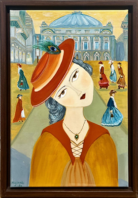 Nilay Demir imzalı tablo — Yağlı Boya, 50×35 cm, 3.500 TL müzayede satışı