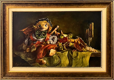 Rıza Kuruüzümcü imzalı tablo — Yağlı Boya, 35×55 cm, 25.000 TL müzayede satışı