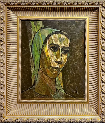 Nuri İyem imzalı tablo — Yağlı Boya, 46×38 cm, 1.050.000 TL müzayede satışı