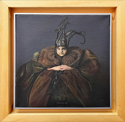 Metin Kalkizoğlu imzalı tablo — Yağlı Boya, 20×20 cm, 15.000 TL müzayede satışı