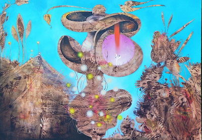 Ertuğrul Ateş imzalı tablo — Yağlı Boya, 180×250 cm, 180.000 TL müzayede satışı