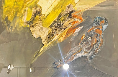 Ali Kotan imzalı tablo — Yağlı Boya, 40×60 cm, 25.000 TL müzayede satışı