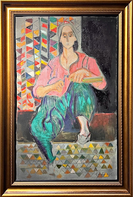 Eren Eyüboğlu imzalı tablo — Yağlı Boya, 85×53 cm, 590.000 TL müzayede satışı