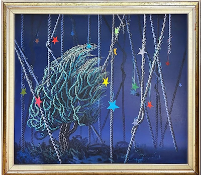 Ahmet Yeşil imzalı tablo — Yağlı Boya, 85×100 cm, 505.000 TL müzayede satışı