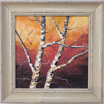 Serap Fertelli imzalı tablo — Yağlı Boya, 30×30 cm, 2.750 TL müzayede satışı