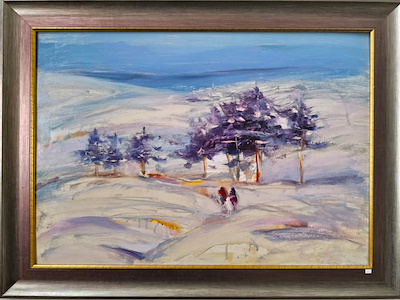Nuri Kemal Topçu imzalı tablo — Yağlı Boya, 50×70 cm, 2.500 TL müzayede satışı