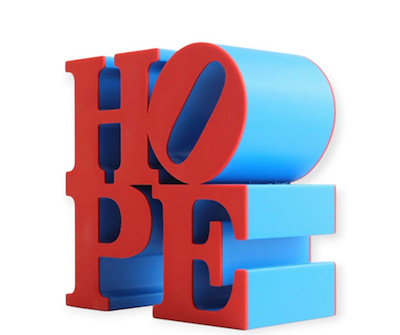 Robert Indiana imzalı tablo, 8.000 TL müzayede satışı