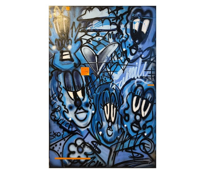 Fatih Kaan Karaca imzalı tablo — Yağlı Boya, 150×100 cm, 8.500 TL müzayede satışı